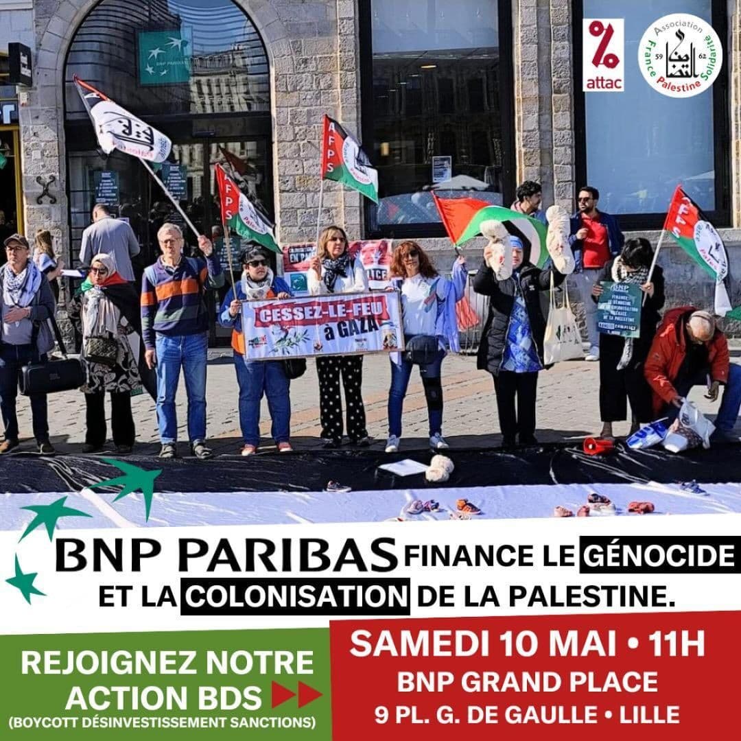 ACTION BOYCOTT BNP