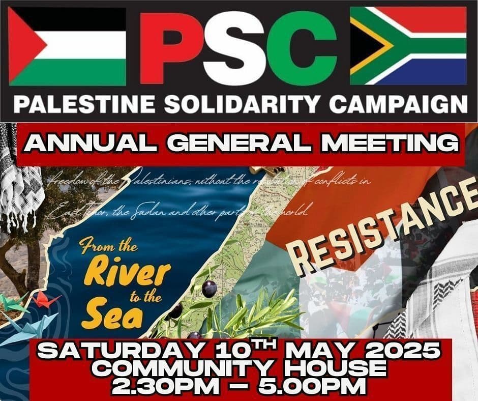 PALESTINE SOLIDARITY CAMPAIGN ANNUAL GENERAL MEETING