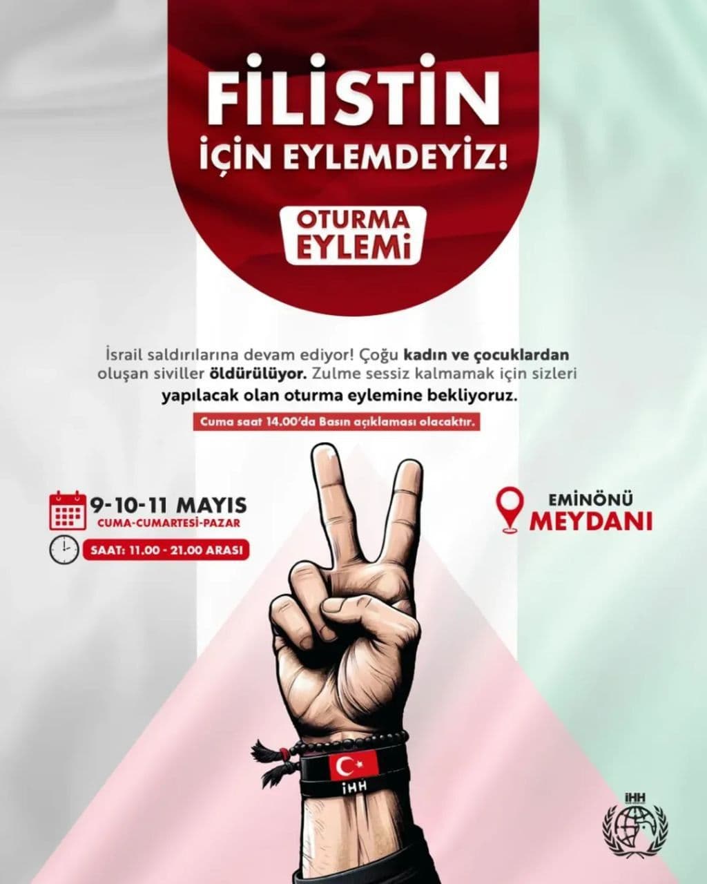 FILISTIN içiN EYLEMDEYiZ!