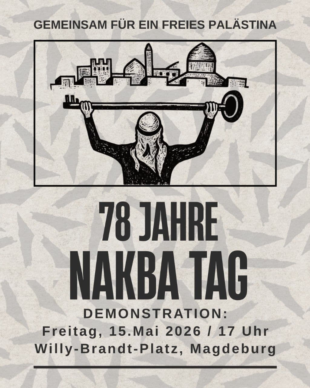 78 JAHRE NAKBA TAG