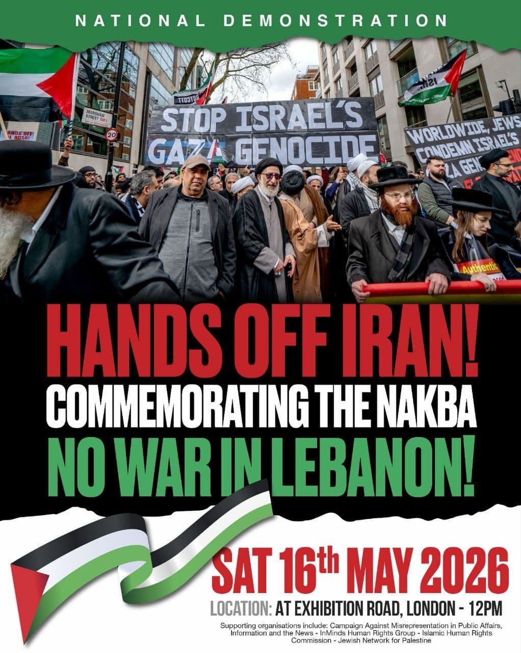 HANDS OFF RAN! COMMEMORATING THE NAKBA NO WAR IN LEBANON!