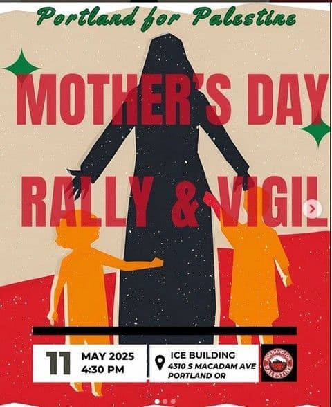 MOTHER'S DAY RALLY & VIGIL