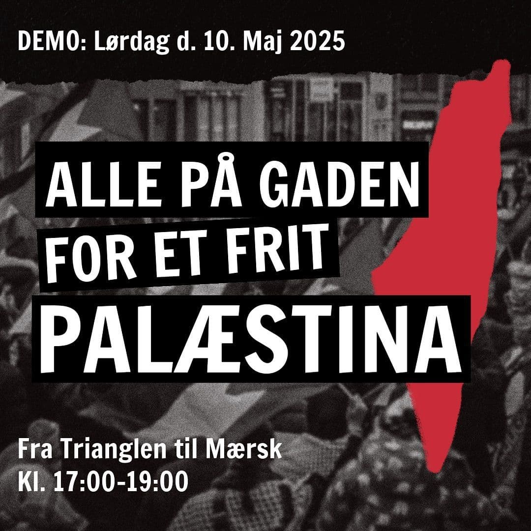 Alle På Gaden For et Frit Palæstina!