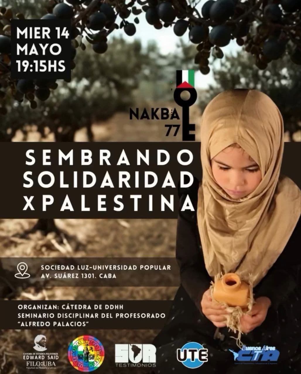 SEMBRANDO SOLIDARIDAD XPALESTINA