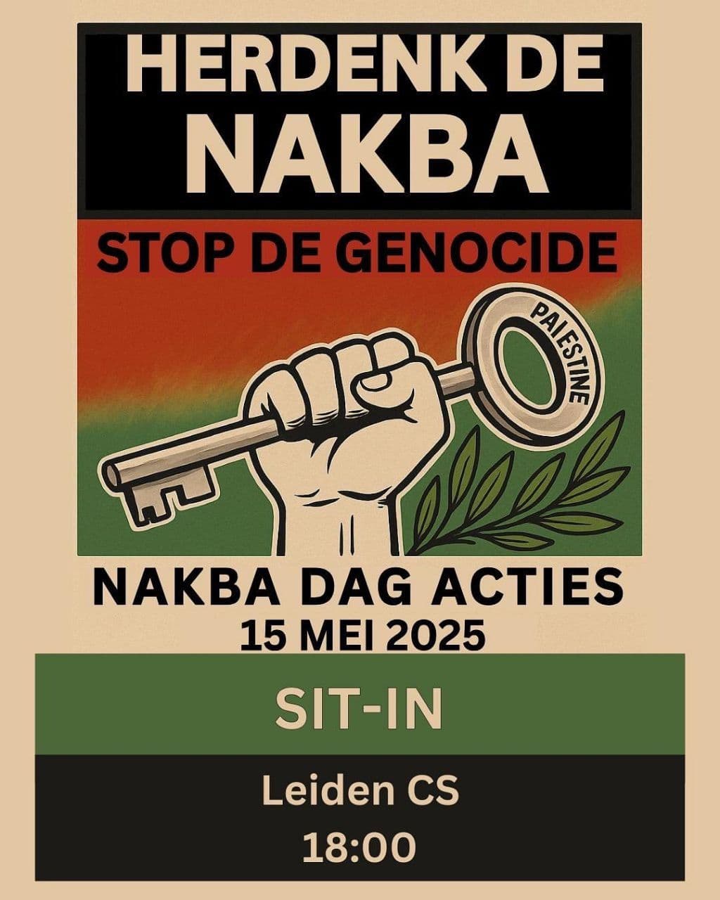 HERDENK DE NAKBA