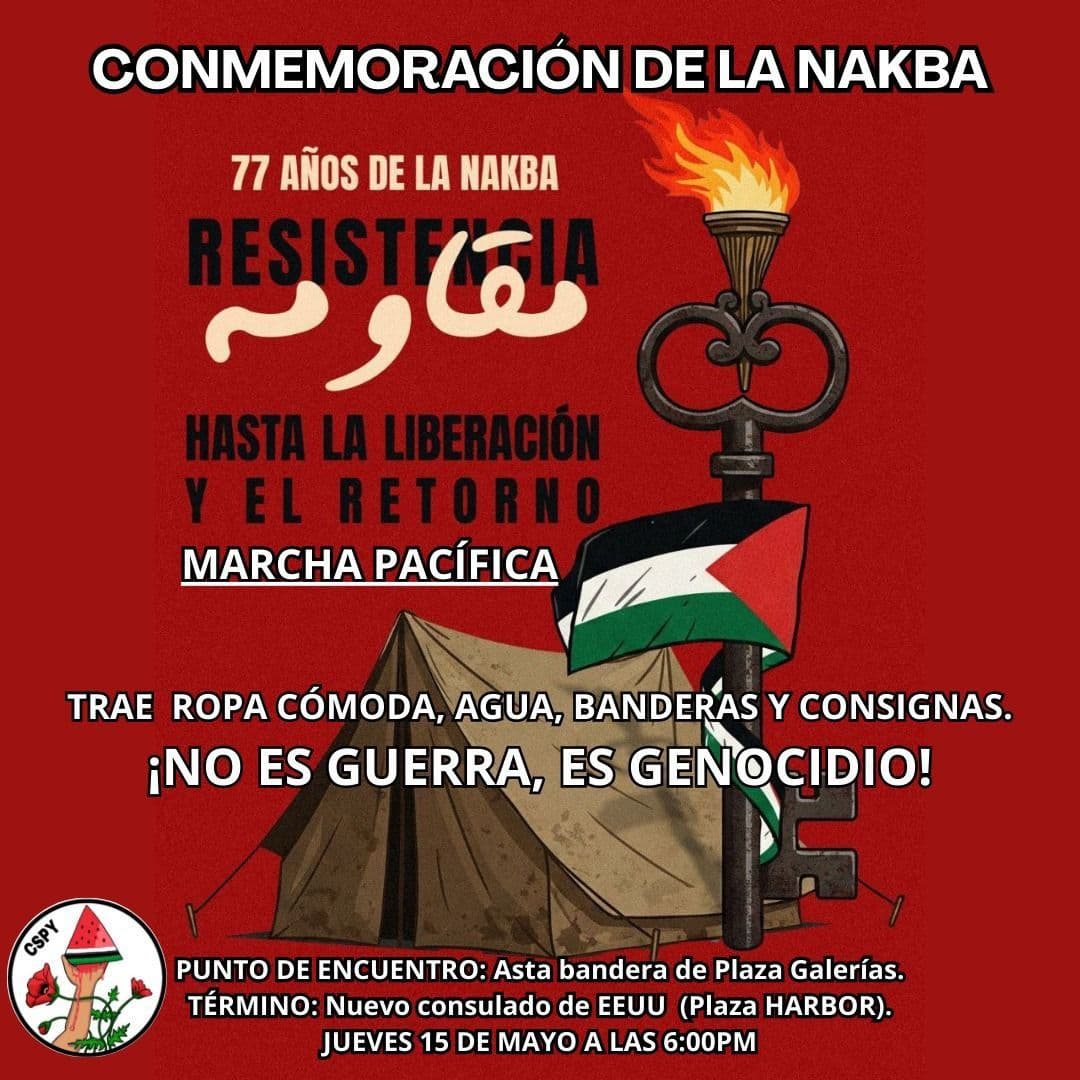 CONMEMORACIÓN DE LA NAKBA