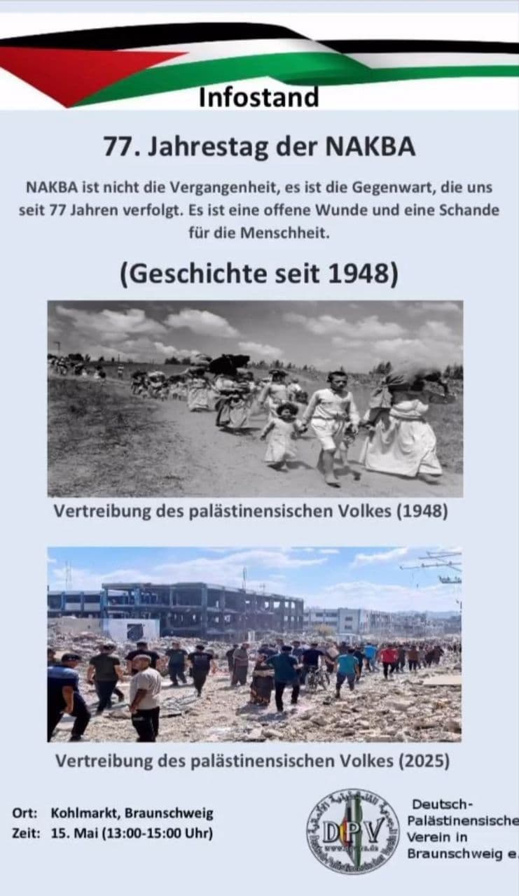 77. Jahrestag der NAKBA