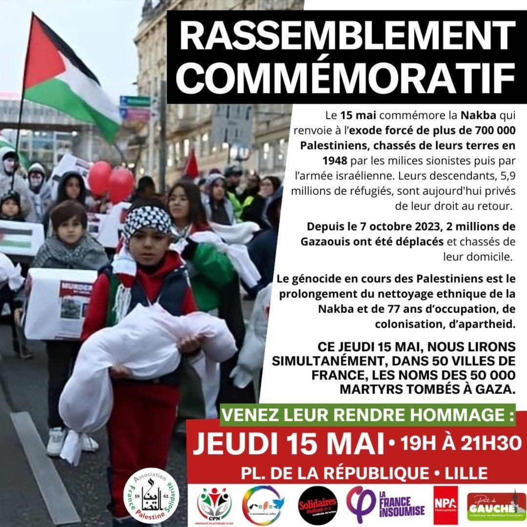 RASSEMBLEMENT COMMÉMORATIF
