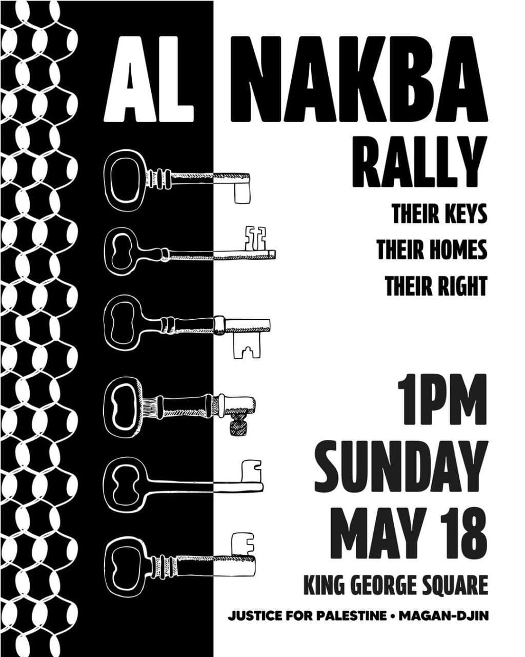 ALI NAKBA RALLY