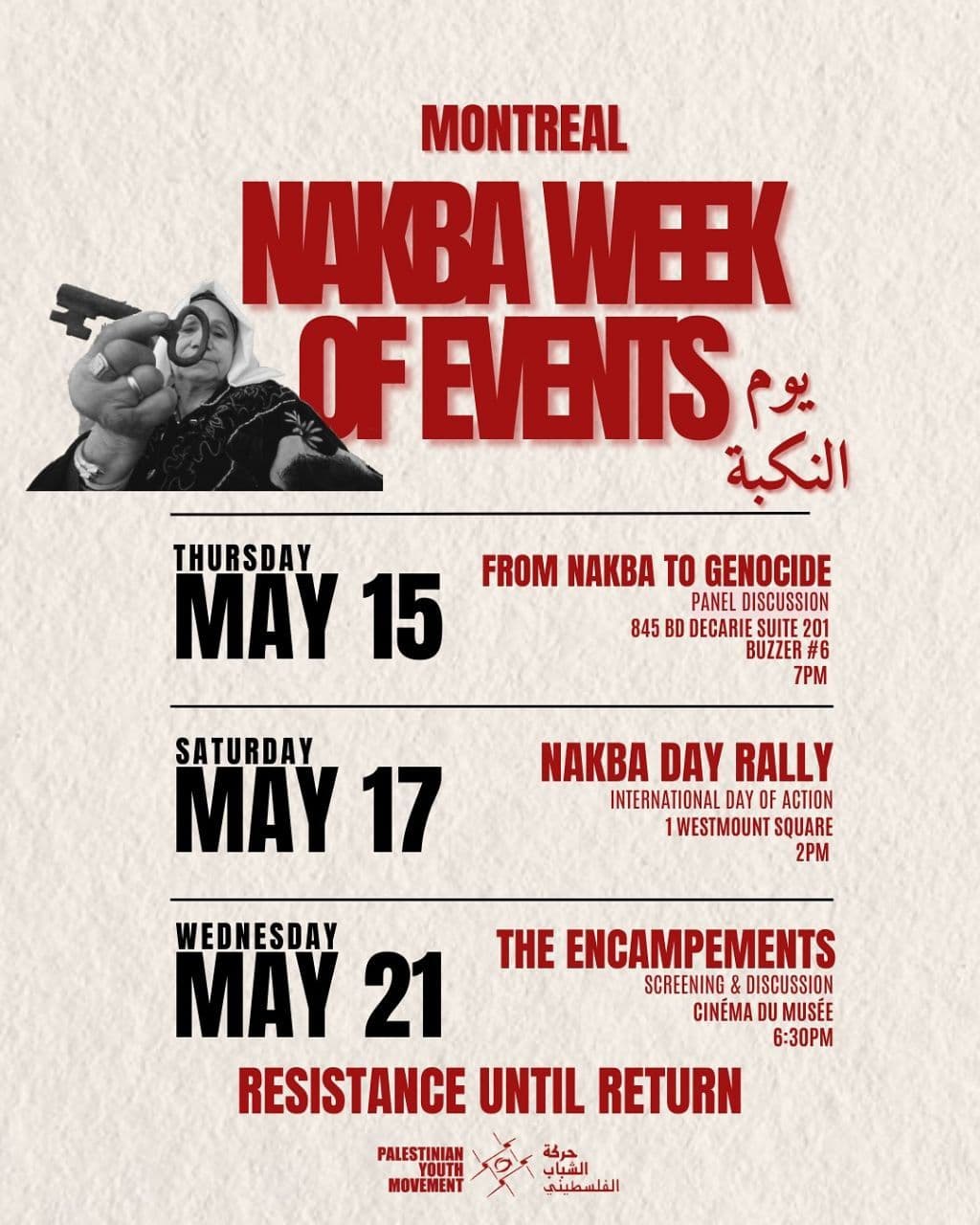 FROM NAKBA TO GENOCIDE