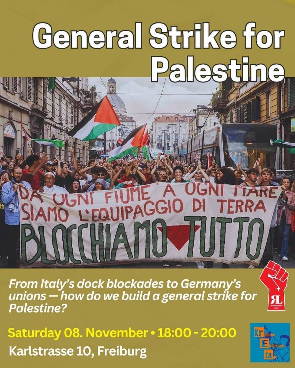 General Strike for Palestine