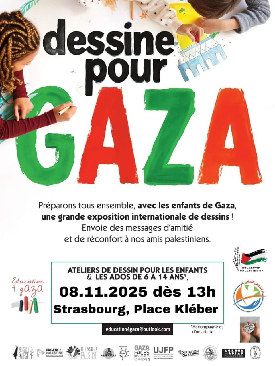 dessine pour GAZA