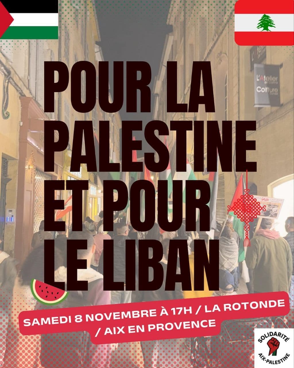 POUR LA PALESTINE ET POUR LE LIBAN