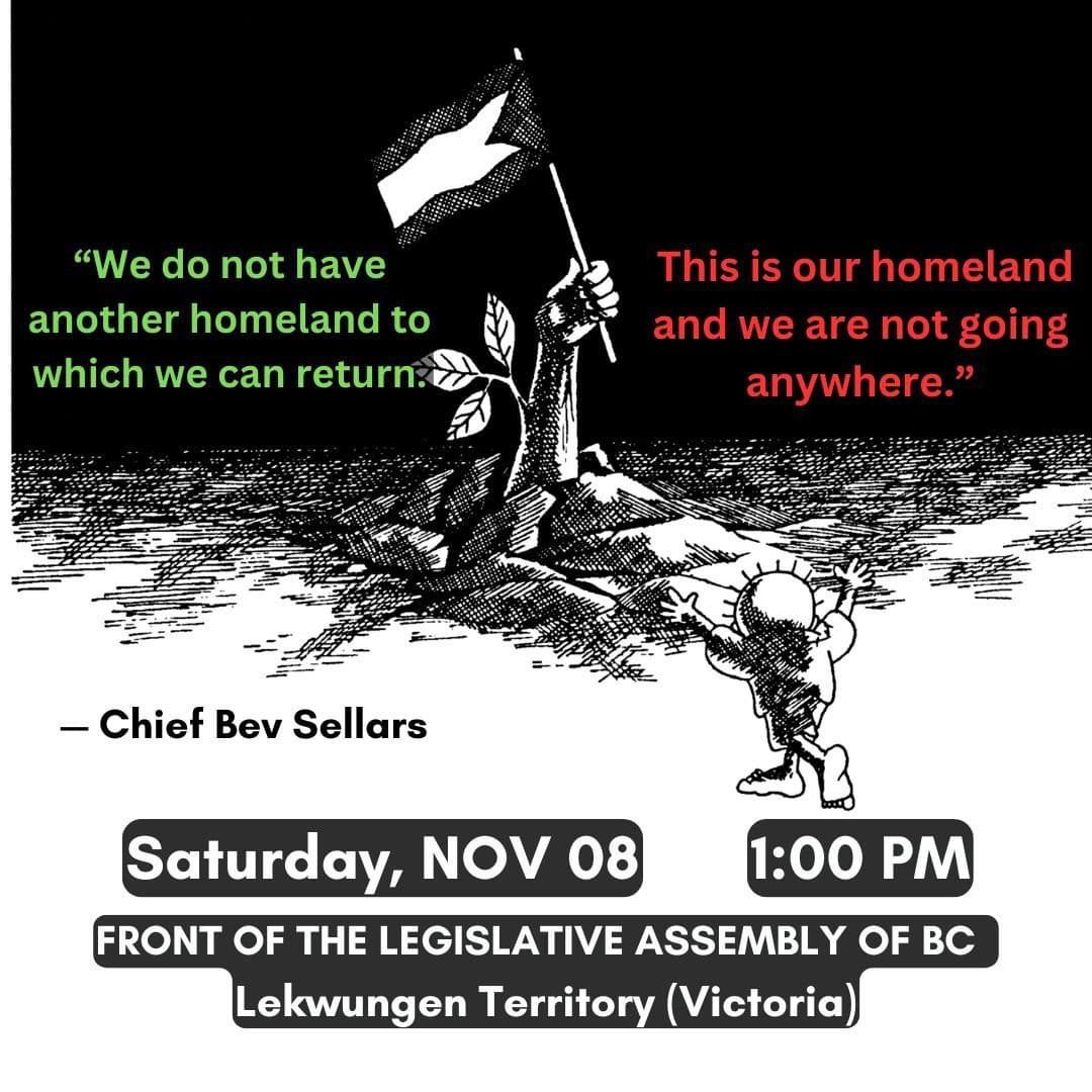 "We do not have another homeland to which we can return