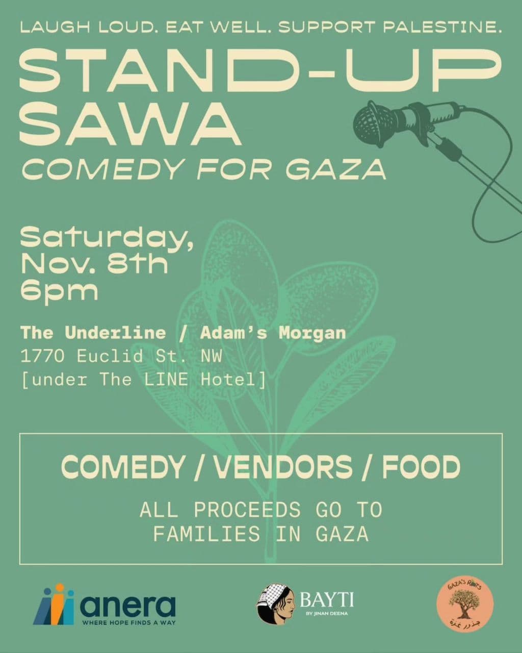 STAND-UP SAWA COMEDY FOR GAZA
