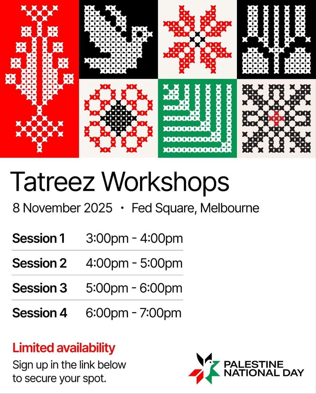 Tatreez Workshops
