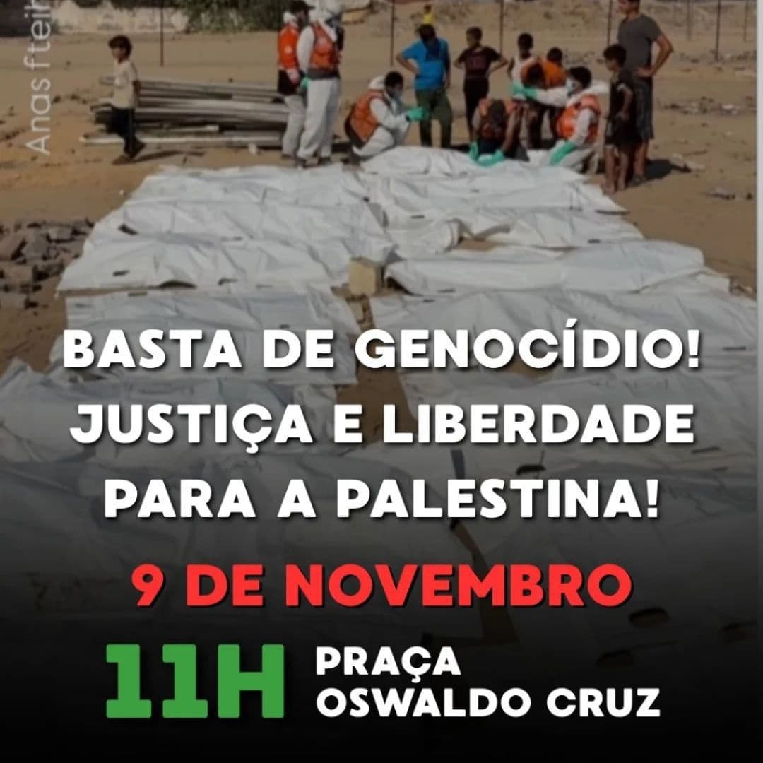 BASTA DE GENOCÍDIO!