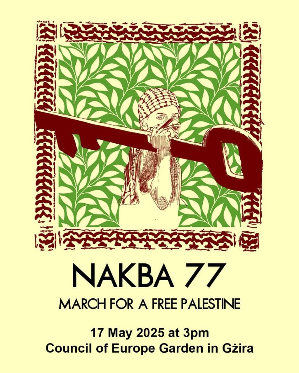 MARCH FOR A FREE PALESTINE