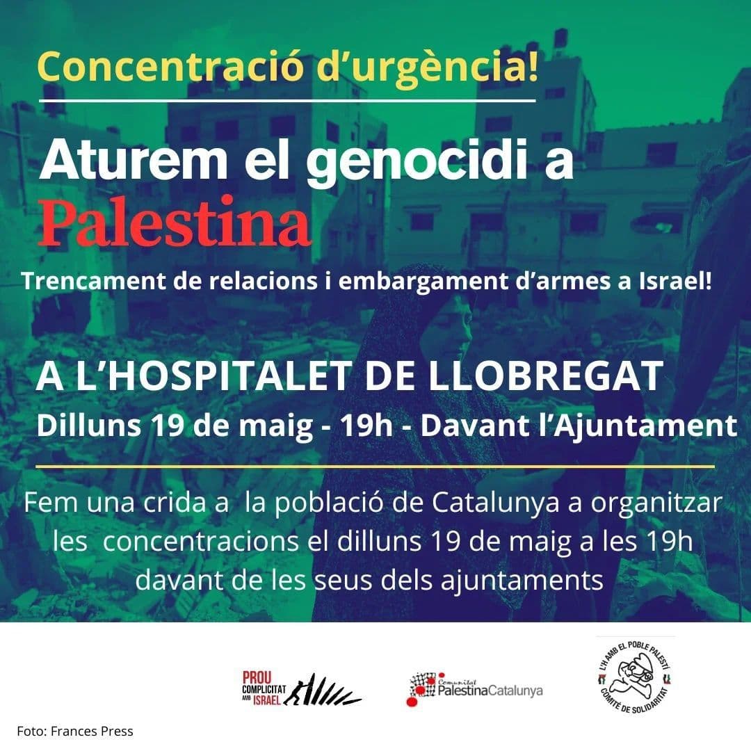 Aturem el genocidi a Palestina