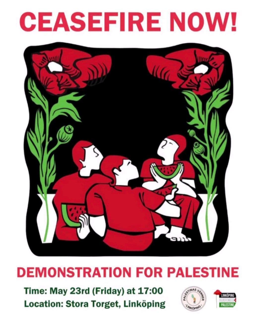 DEMONSTRATION FOR PALESTINE