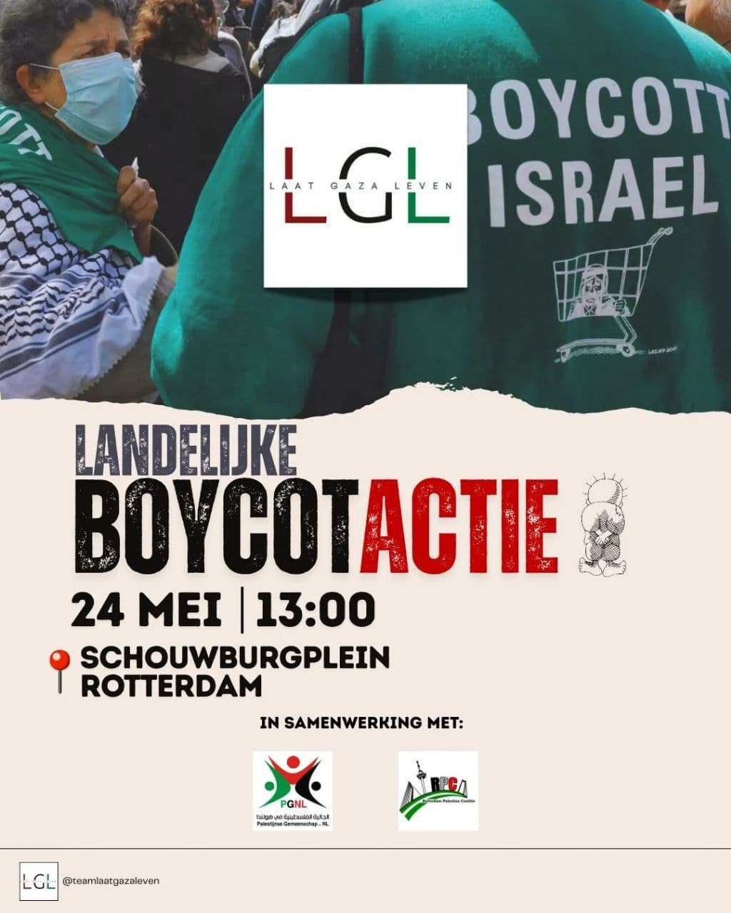 LANDELUKE BOYCOTACTIE
