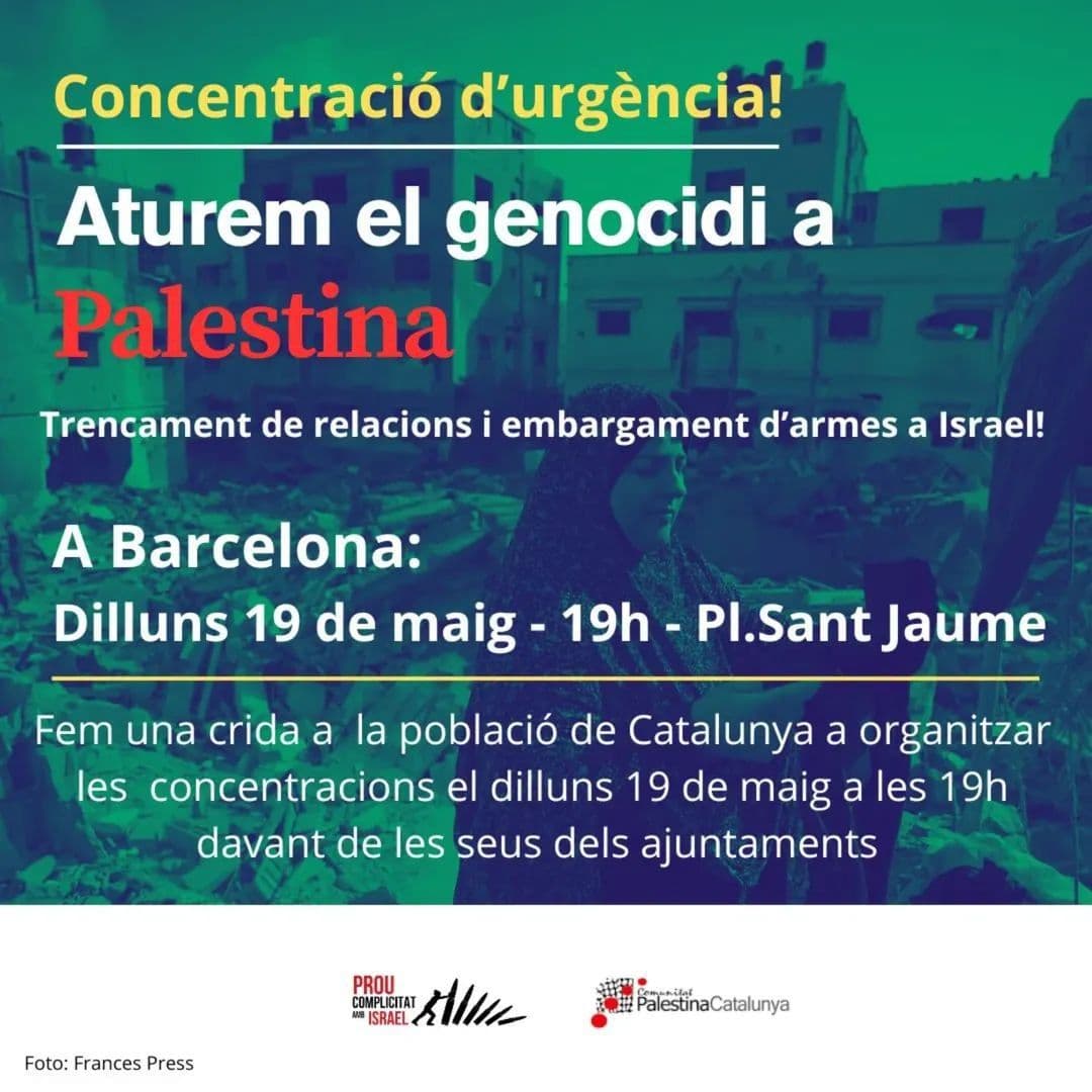 Concentració d'urgència!