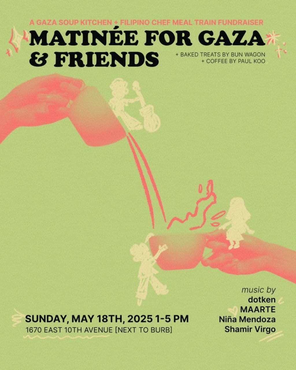 MATINÉE FOR GAZA & FRIENDS