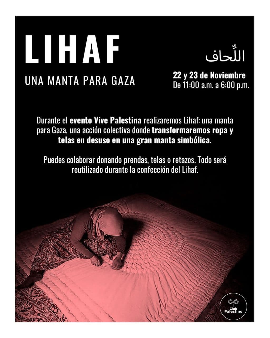 LIHAF UNA MANTA PARA GAZA