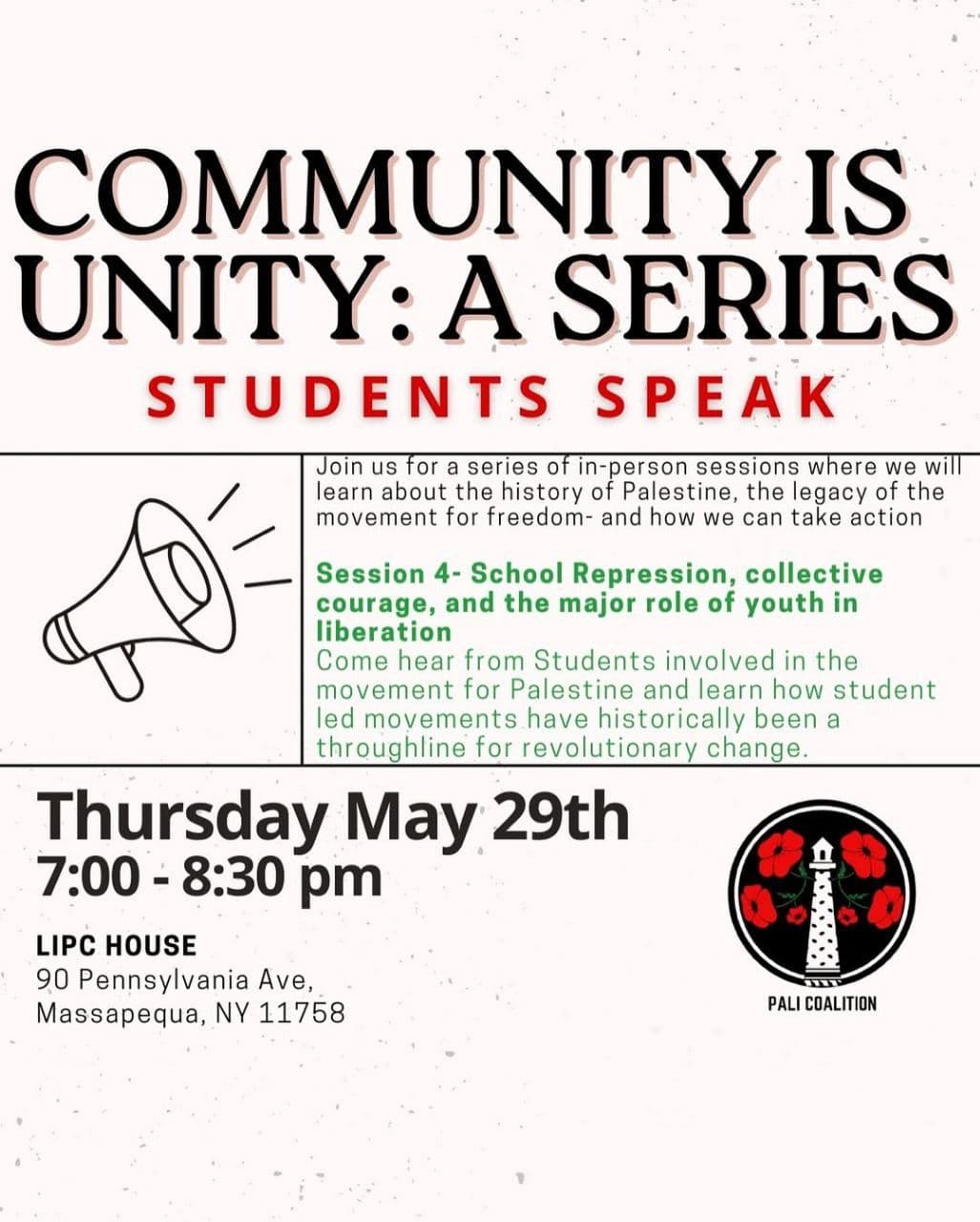 COMMUNITY IS UNITY: A SERIES