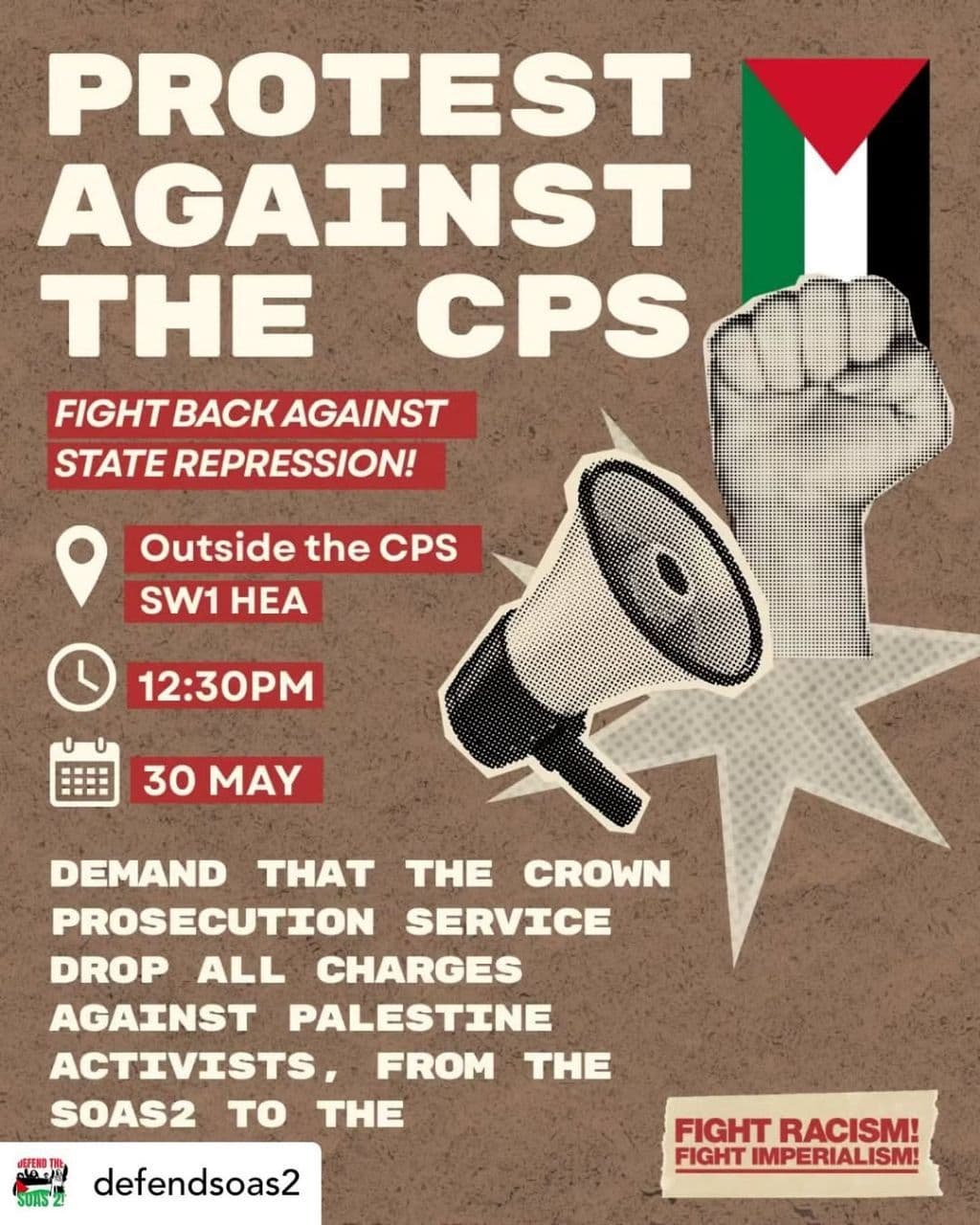 PROTEST AGAINST THE CPS