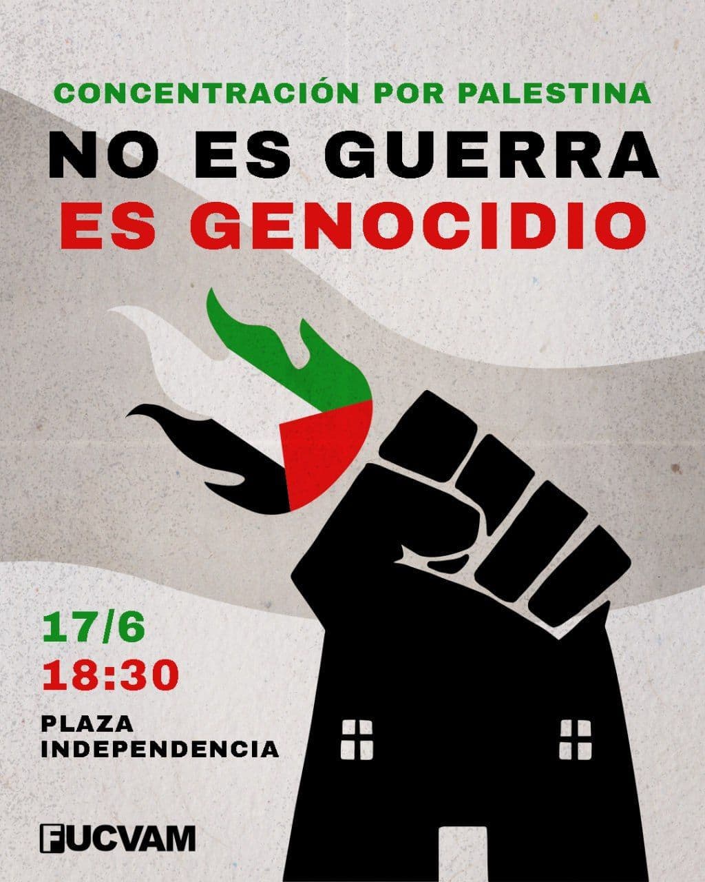 NO ES GUERRA ES GENOCIDIO