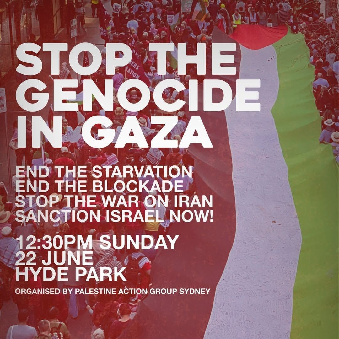 STOP THE GENOCIDE IN GAZA