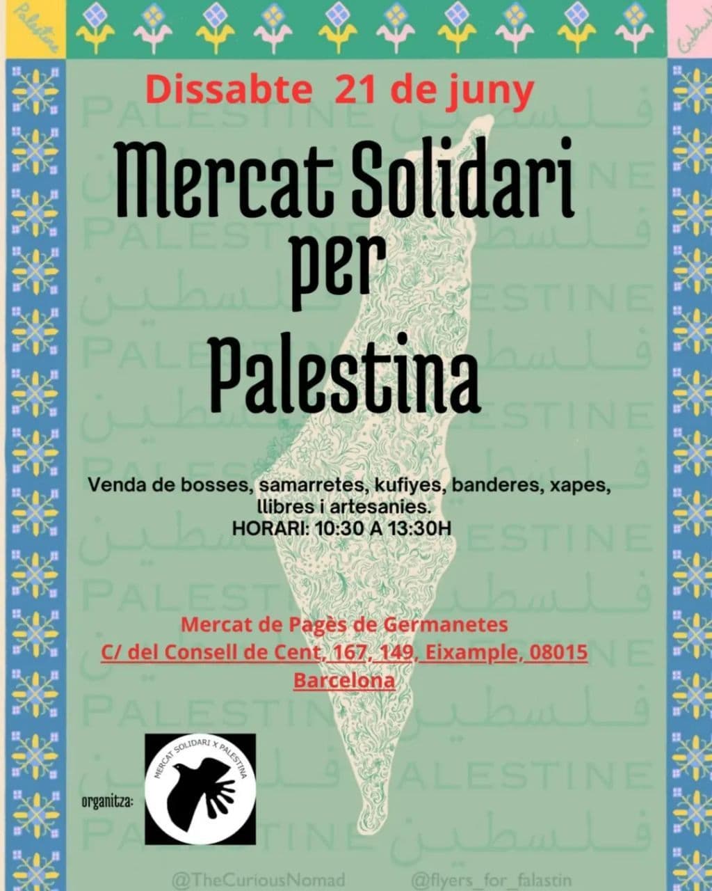 Mercat Solidari per Palestina