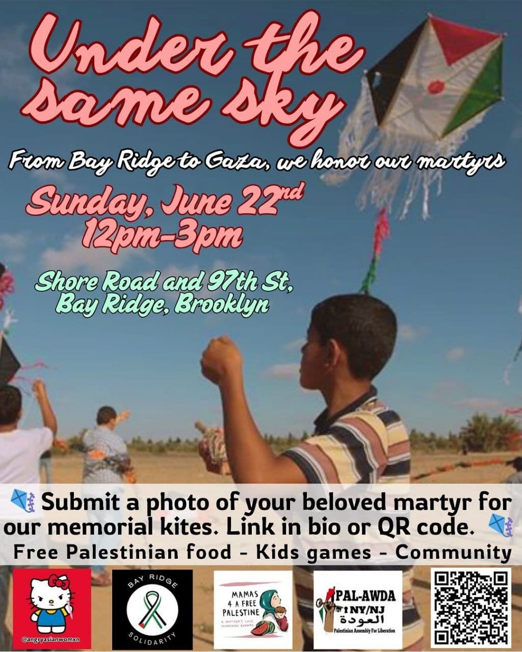 We are under the same sky as our beloveds in Gaza