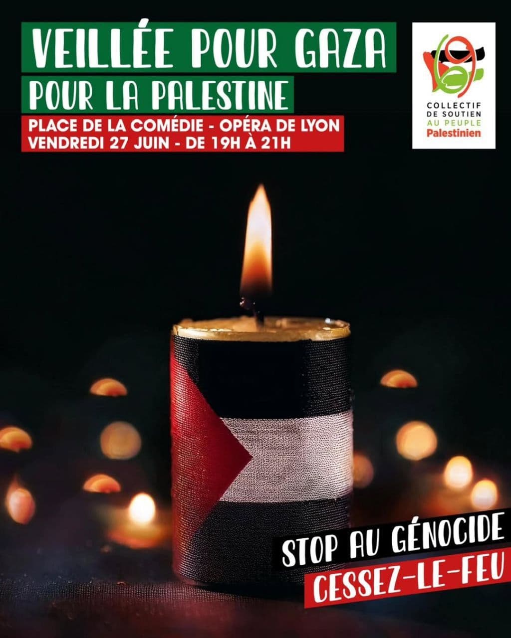 VEILLÉE POUR GAZA