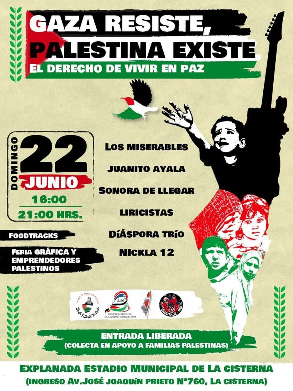 GAZA RESISTE, PALESTINA EXISTE