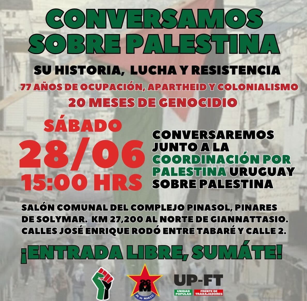 CONVERSAMOS SOBRE PALESTINA
