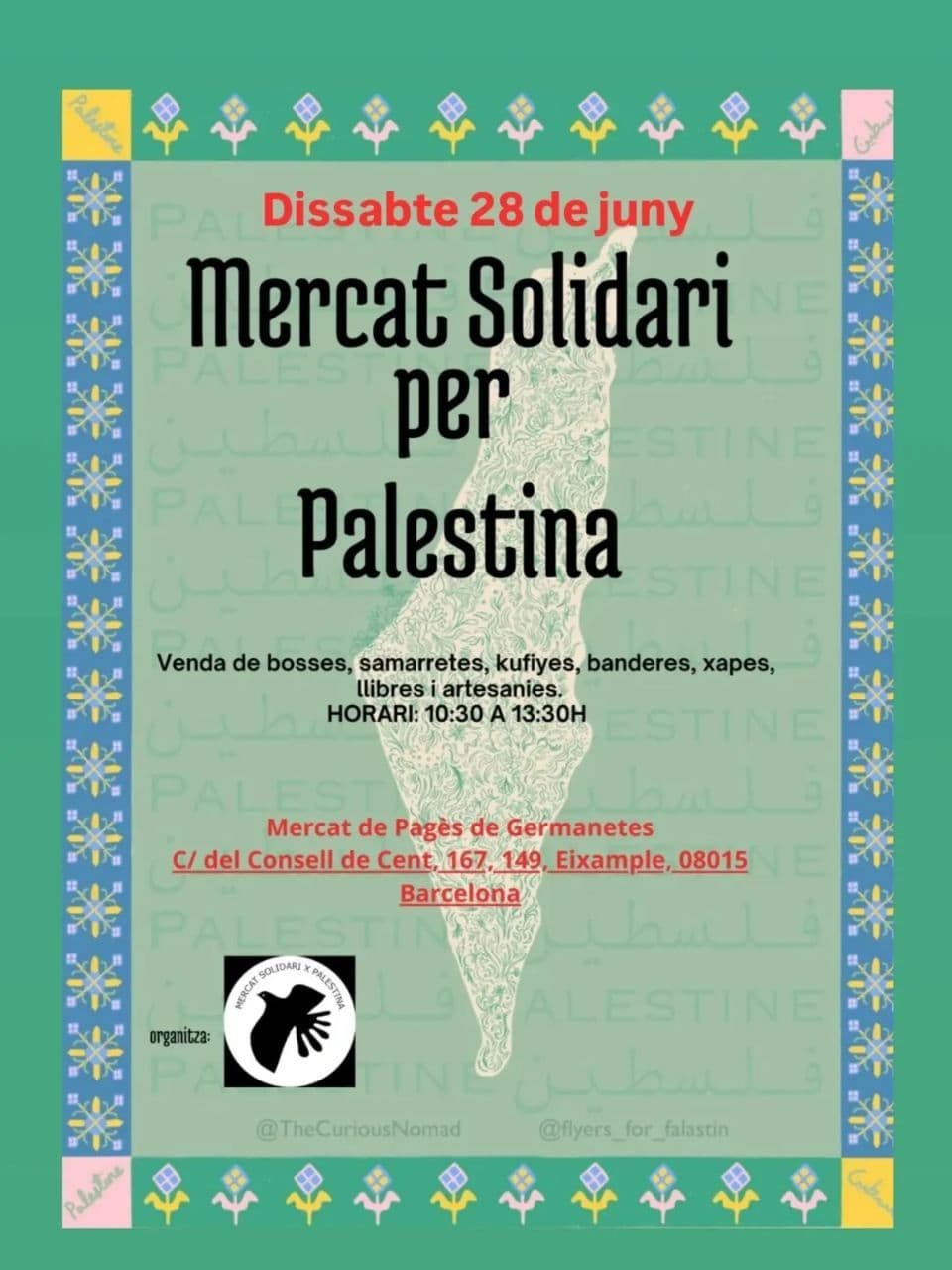 Mercat Solidari per Palestina