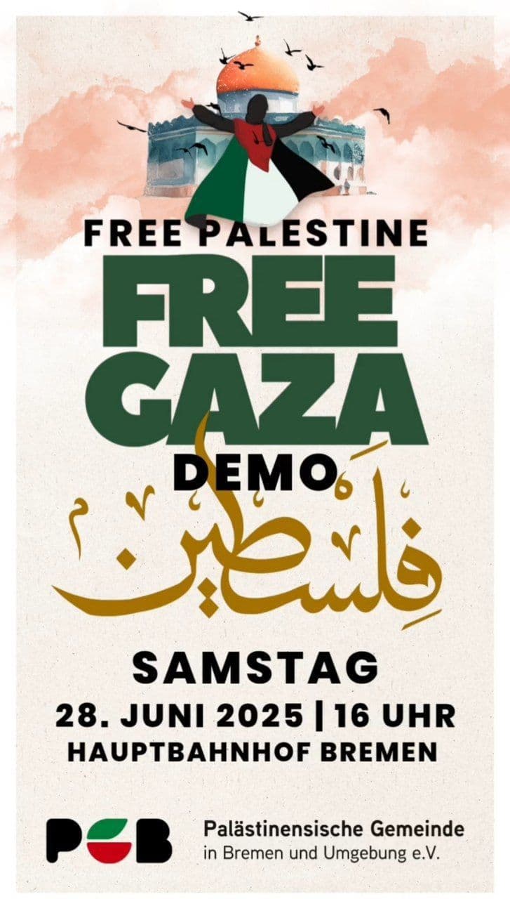 FREE PALESTINE FREE GAZA DEMO