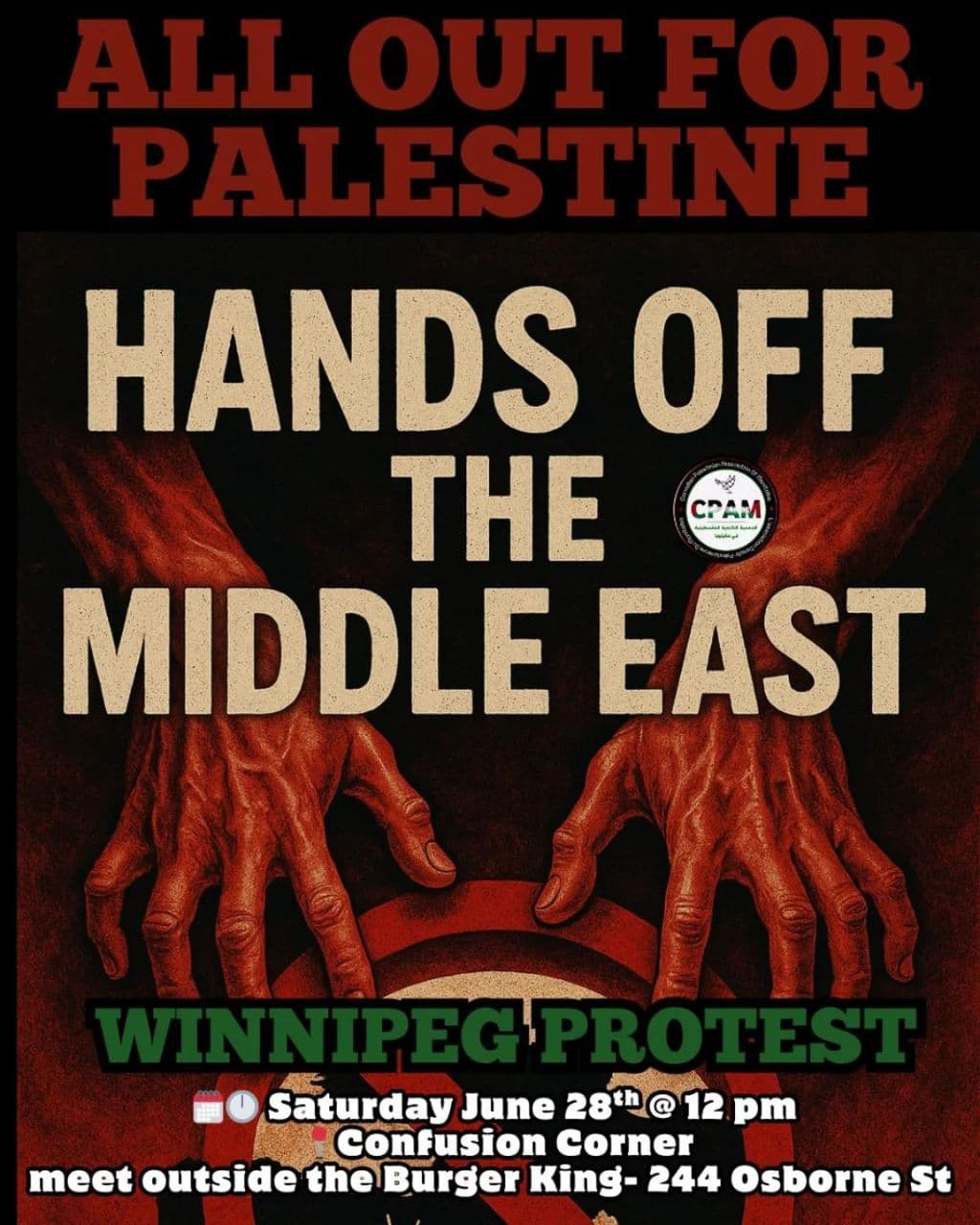 ALL OUT FOR PALESTINE