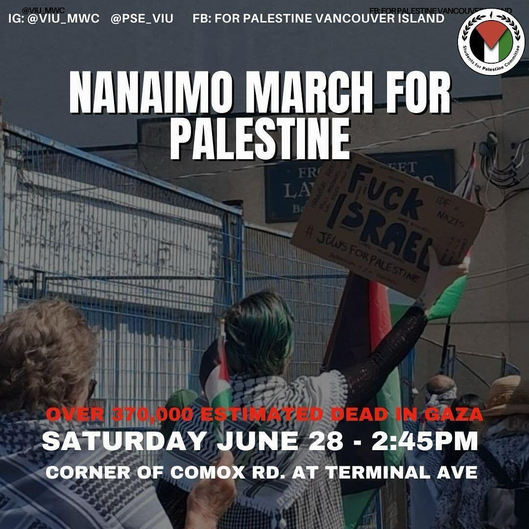 NANAIMO MARCH FOR PALESTINE