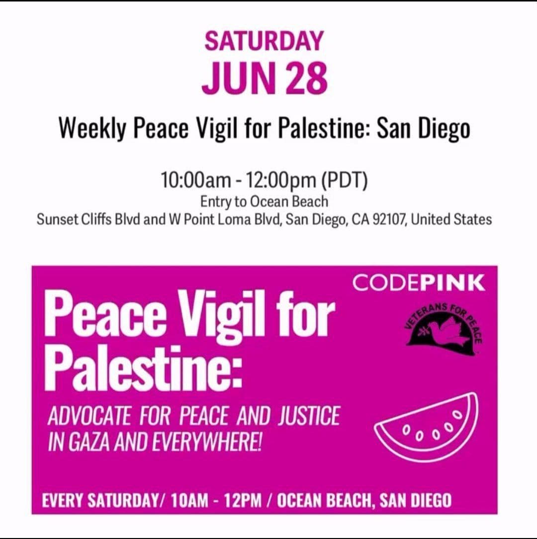 Peace Vigil for Palestine