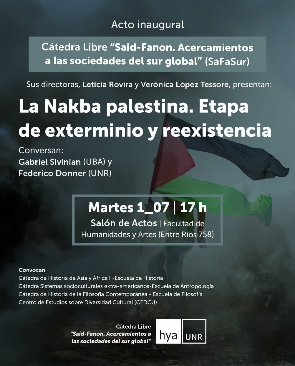 Cátedra Libre “Said-Fanon. Acercamientos a las sociedades del sur global” 