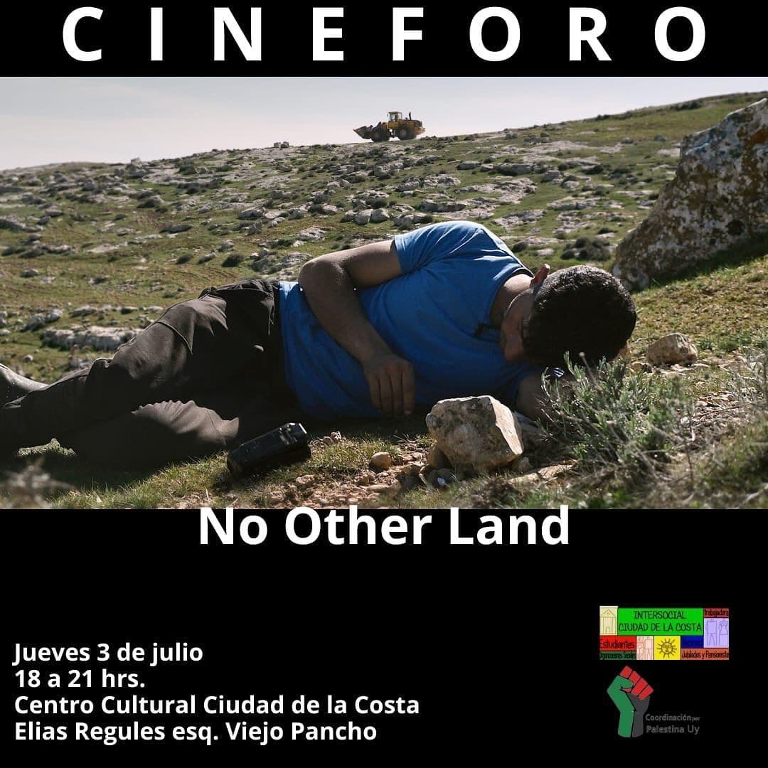 ¡Cineforo por palestina en ciudad de la costa! 