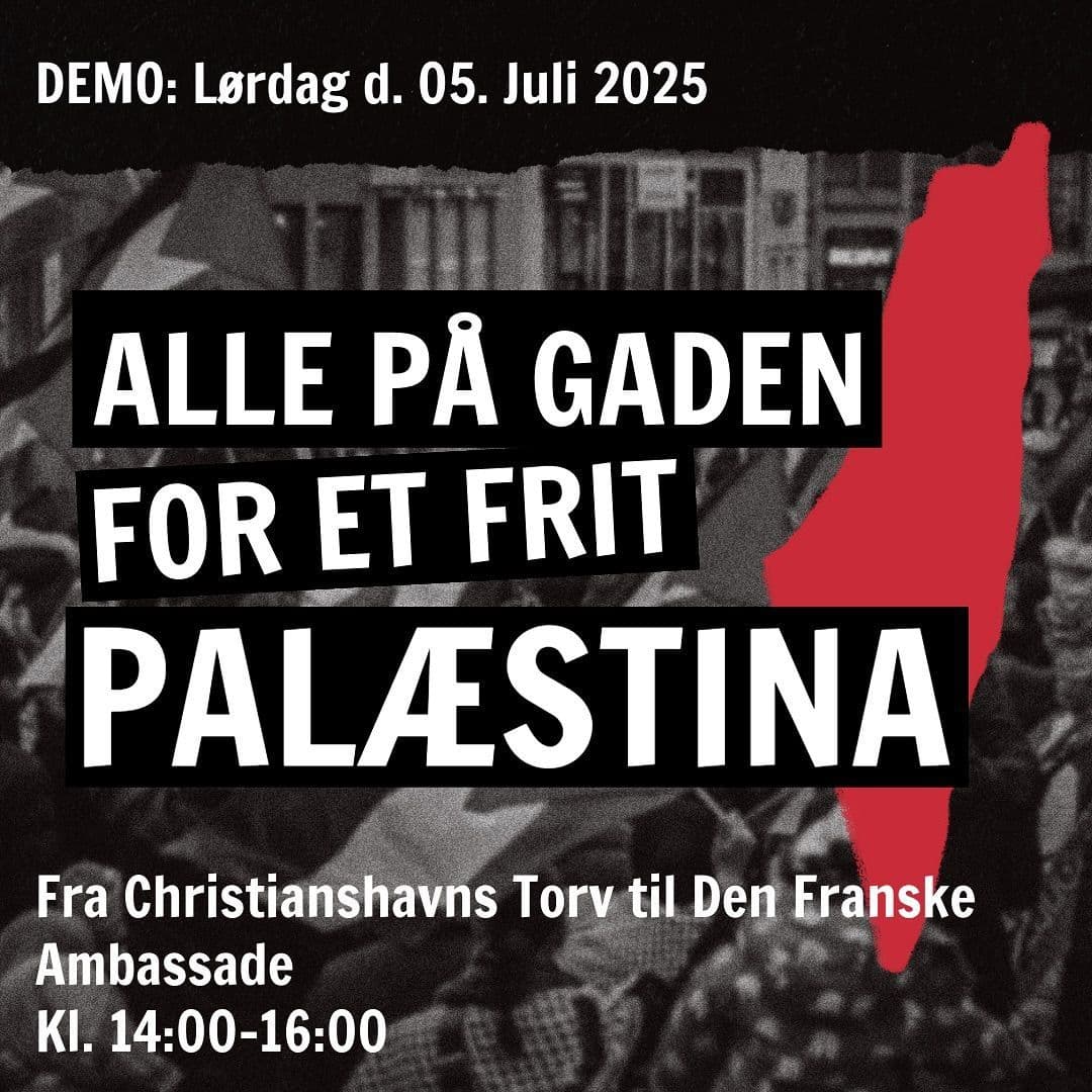 ALLE PÄ GADEN FOR ET FRIT PALASTINA