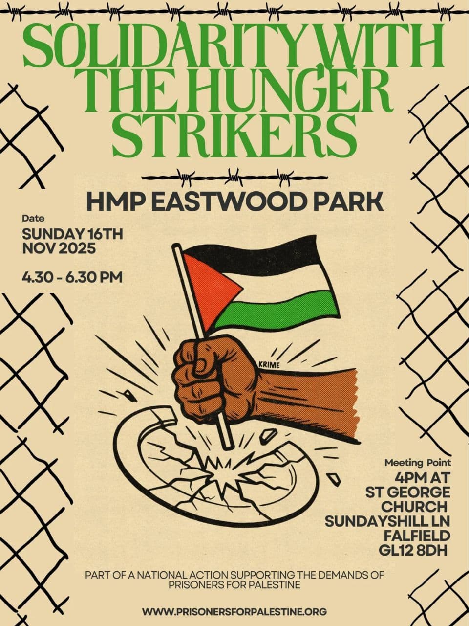 SOLIDARITY WITH THE HUNGER STRIKERS