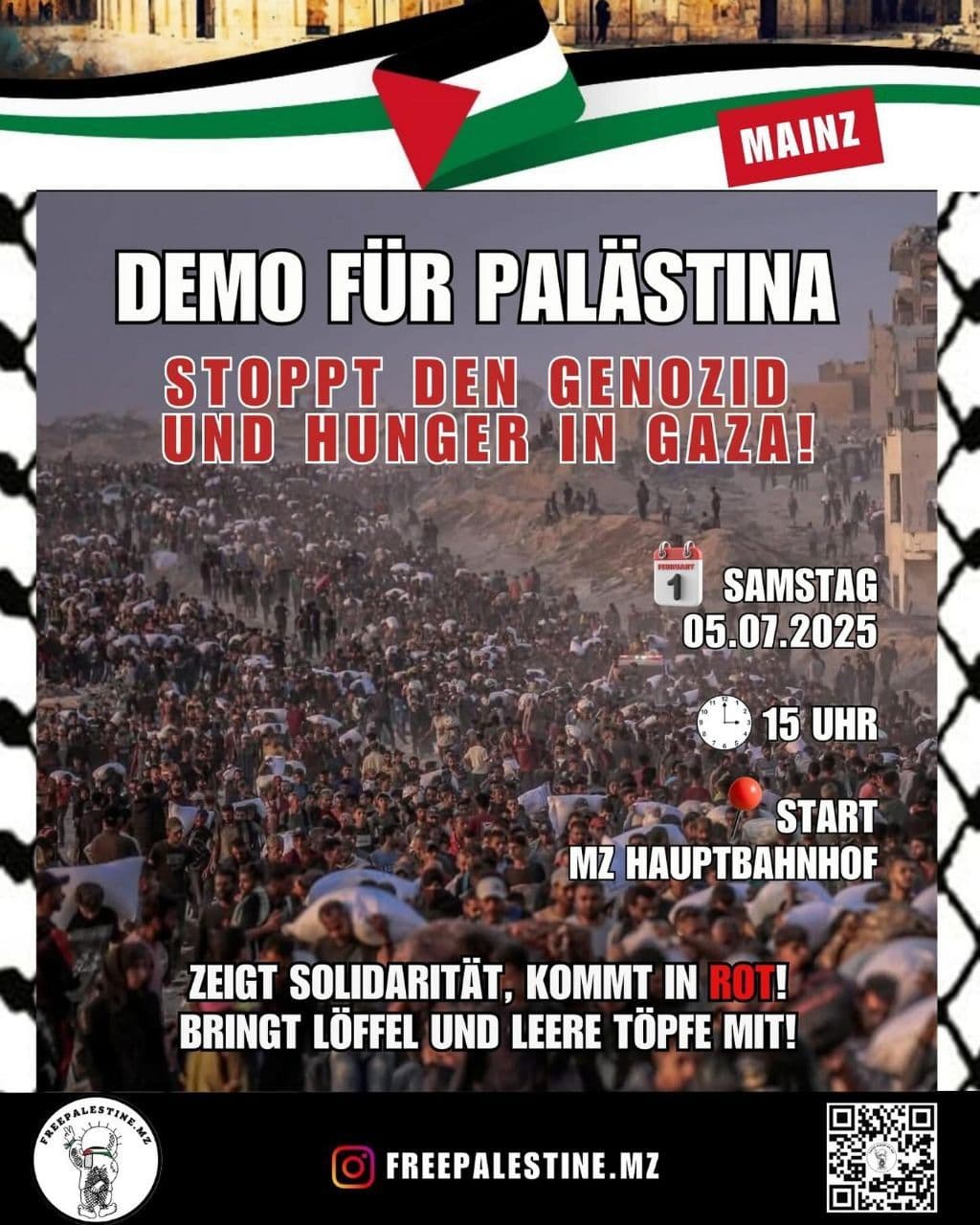 DEMO FÜR PALÄSTINA