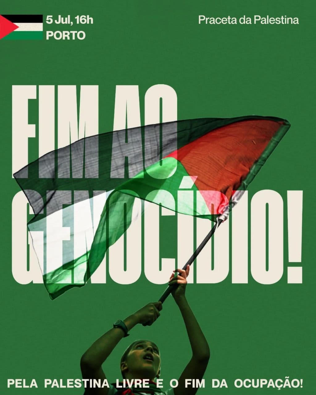 FIM AO GENOCIDIO!