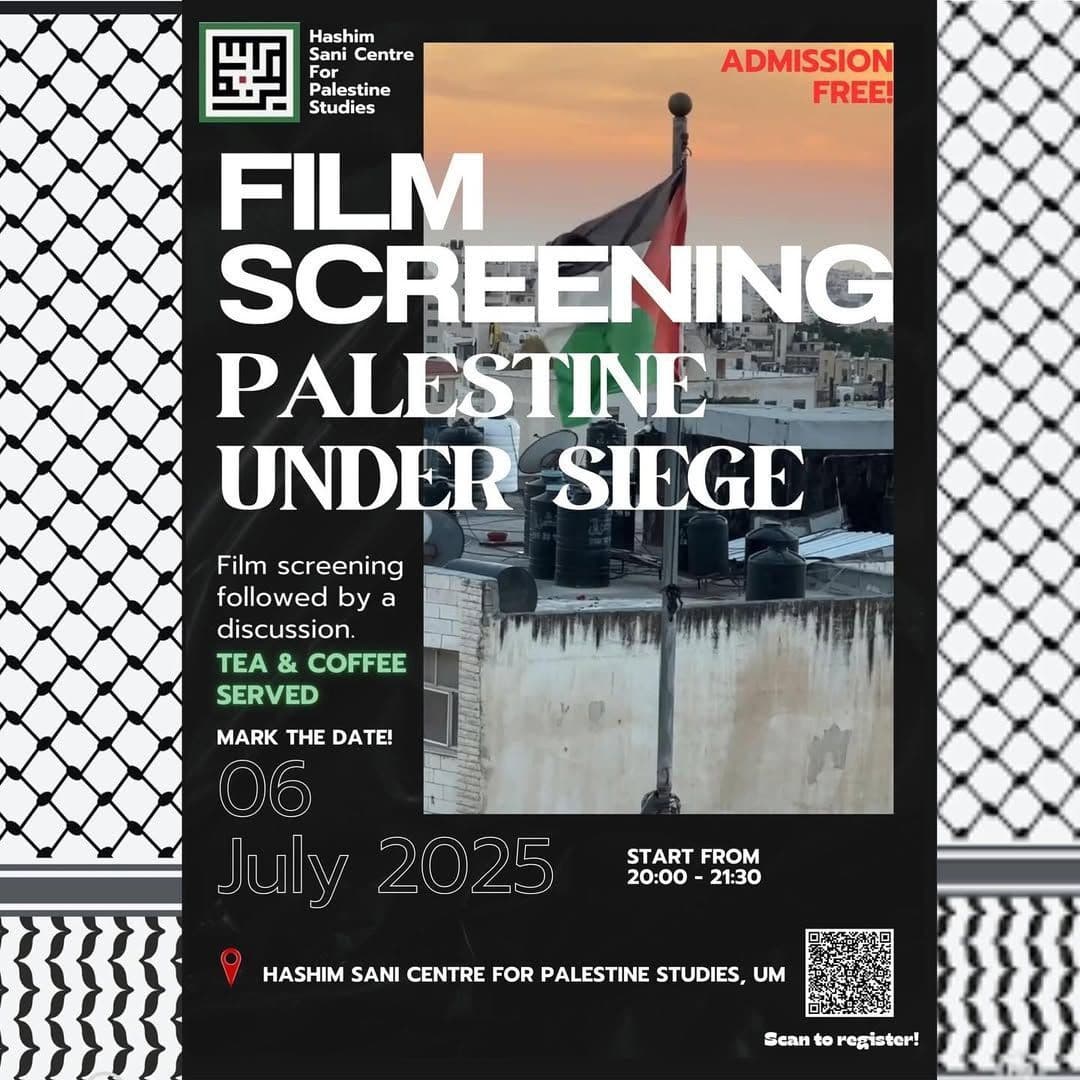 FILM SCREENING: PALESTINE UNDER SIEGE