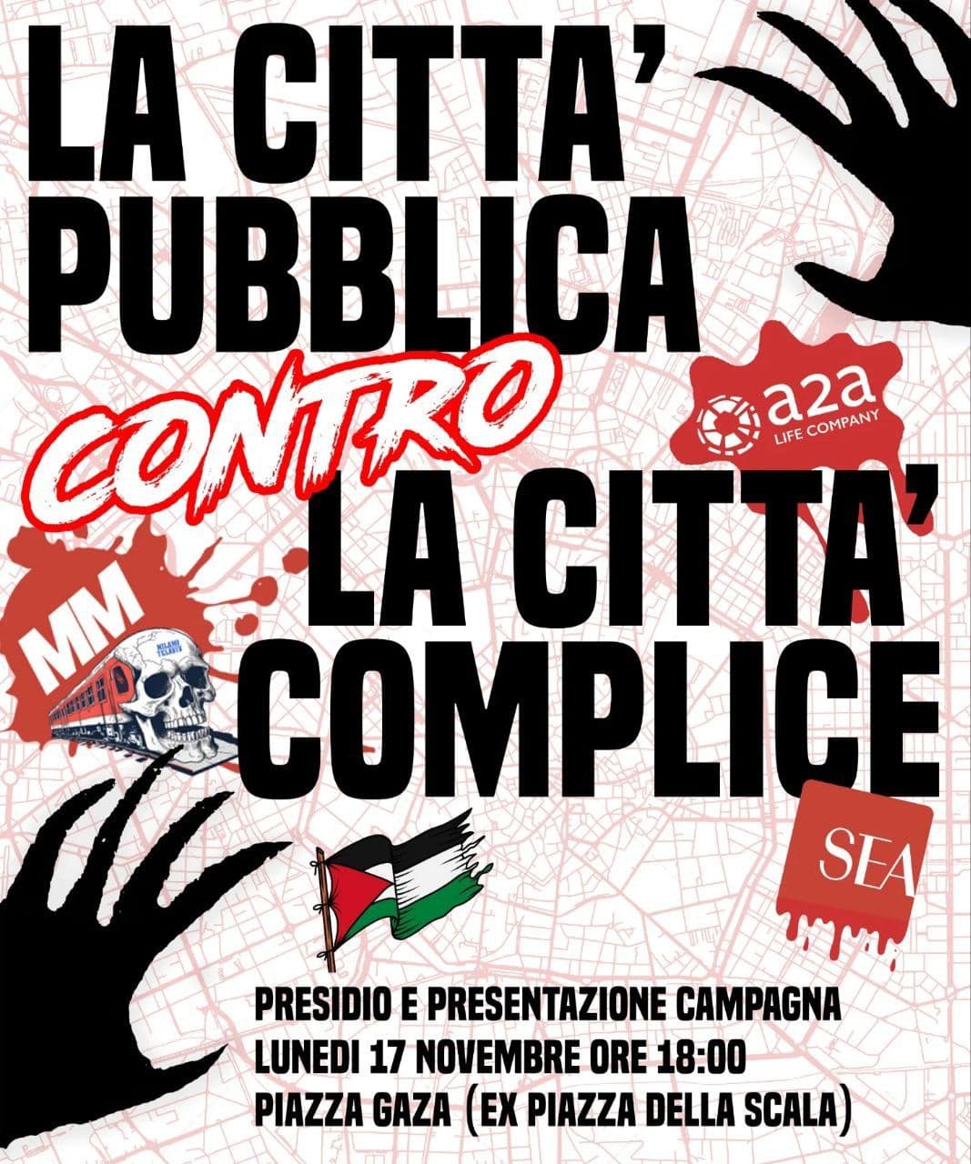 LA CITTA' PUBBLICA CONTRO LA CITTA' COMPLICE!